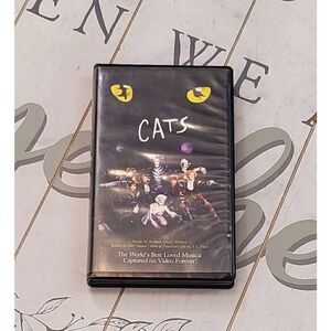 Cats VHS cassette 